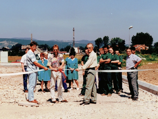 Purchase of the land (1998)